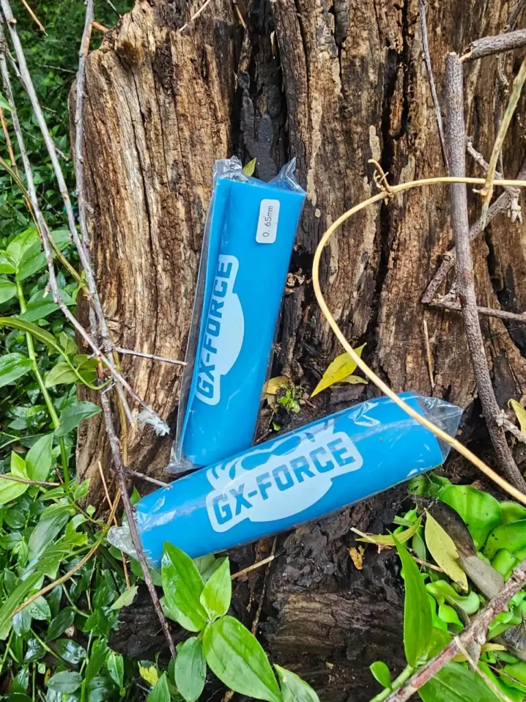 GX Force Latex Slingshot  | Premium High-Performance Flat Bands 0.45-0.75